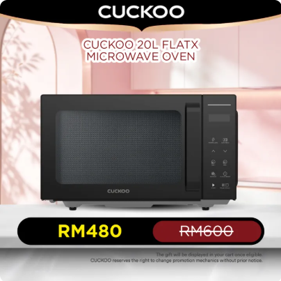 LazMallCUCKOO 20L FlatX Microwave Oven-CMW-QF2010EB